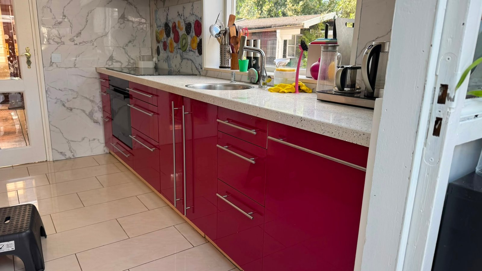 Keuken wrappen detail